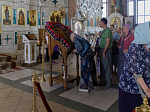 В Свято-Ильинском кафедральном соборе города Россоши совершено всенощное бдение с чином выноса Честного Креста Господня