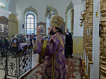 В субботу первой седмицы Великого поста епископ Россошанский и Острогожский Дионисий возглавил богослужение в храме святого мученика Иоанна Воина города Богучара