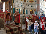 В Неделю о самаряныне Преосвященнейший епископ Дионисий совершил Божественную литургию и диаконскую хиротонию