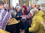 Праздничное богослужение в Преображенском храме села Заболотовка