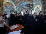 В субботу Светлой седмицы епископ Дионисий совершил Литургию в храме Успения Пресвятой Богородицы города Калач