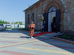 Преосвященнейший епископ Дионисий совершил Божественную литургию в Георгиевском храме села Манино Калачеевского района