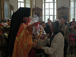 В храме Иоанна Воина города Богучара совершено торжественное соборное богослужение