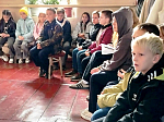 В воскресной группе села Петропавловка состоялось занятие, посвященное преподобному Сергию Радонежскому