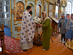 Воскресное богослужение совершено в храме иконы Божией Матери «Казанская» поселка Каменка