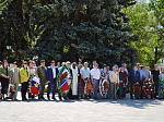 85 лет со дня начала Великой Отечественной войны: в Павловске у мемориала почтили память героев