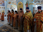 Епископ Россошанский и Острогожский Дионисий совершил Божественную литургию в храме Успения Пресвятой Богородицы г. Калач