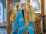 Глава Воронежской митрополии совершил молебен на Новолетие в Благовещенском кафедральном соборе