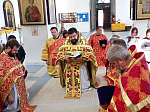 Соборное богослужение в главном храме Павловского благочиния