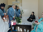 Глава Россошанской епархии в составе официальной делегации посетил межрайонное акушерское отделение БУЗ ВО «Россошанская районная больница»