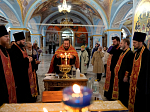 В Калаче соборно помолились о здравии Святейшего Патриарха Московского и всея Руси Кирилла