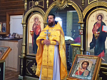 Иерей Игорь Павлов отслужил последнюю литургию в должности благочинного Воробьевского ЦО