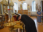 В Казанский храм поселка Каменка принесен ковчег с мощами священномученика Петра (Зверева) архиепископа Воронежского