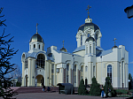 В канун праздника Входа Господня в Иерусалим Архипастырь совершил всенощное бдение в Свято-Ильинском кафедральном соборе города Россоши