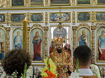 Правящий Архиерей возглавил престольное торжество храма во имя святого мученика Иоанна Воина города Богучара