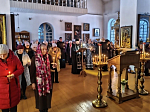 Последний день чтения канона преподобного Андрея Критского в Казанском храме поселка Каменка
