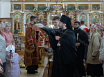 Епископ Дионисий совершил Божественную литургию в храме святого мученика Иоанна Воина г. Богучар