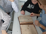 Встреча священника со школьниками сельских приходов ко  Дню православной книги.