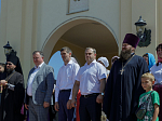Правящий Архиерей открыл традиционную благотворительную ярмарку, посвященную престольному празднику Ильинского кафедрального собора