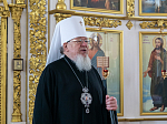 Правящий Архиерей возглавил богослужение в Спасо-Преображенском Толшевском женском монастыре