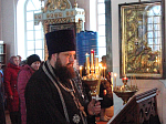 Чтение покаянного канона в Казанском храме п.г.т. Каменка