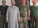 Священнослужитель встретился с сотрудниками МЧС в селе Писаревка
