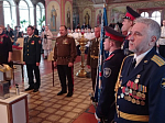 В Михайло-Архангельском храме Острогожска состоялась торжественная церемония принятия присяги кадет-пятиклассников 