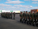 Открытие учебного сезона в военной части