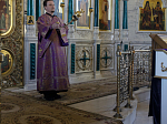 В Неделю 2-ю Великого поста Преосвященнейший епископ Дионисий совершил Литургию свт. Василия Великого в Свято-Ильинском кафедральном соборе города Россошь