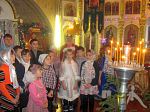 Детское рождественское поздравление в Казанском храме с. Гнилое