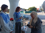 Доброта в каждом цветке: в храмах города Острогожска прошла благотворительная акция «Белый цветок»
