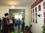 В преддверии Дня Победы состоялась просветительская встреча иерея Рустика Богданова со студентами местного техникума