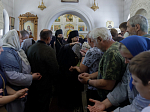 В Неделю 3-ю по Пятидесятнице Правящий Архиерей совершил Божественную литургию в Спасском Костомаровском женском монастыре