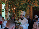 Правящий Архиерей возглавил торжественное богослужение в Свято-Троицком храме села Лозовое Верхнемамонского района