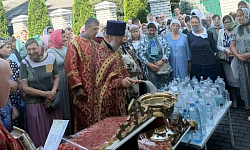 В храме Преображения Господня города Острогожска состоялись торжества по случаю престольного праздника одного из пределов храма