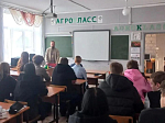 Духовно‑культурная встреча: настоятель Михайло‑Архангельского храма села Воронцовка посетил учеников сельской школы 