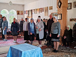 В храме Покрова Пресвятой Богородицы села Лозовое состоялось праздничное всенощное бдение