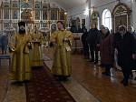 Правящий Архиерей совершил Литургию в Георгиевском храме села Терновое Острогожского района