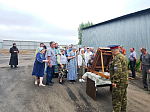 Завершилось пребывание Ильинского казачьего крестного хода с чтимым образом «Спорительница хлебов» в Калачеевском благочинии