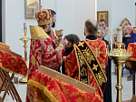 В день Радоницы Преосвященнейший епископ Дионисий совершил Литургию в Воскресенском соборе Белогорского епархиального мужского монастыря