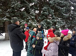 Воспитанники духовно-просветительского центра во имя святого. Тихона Задонского вместе с педагогами вспомнили дни фашистской оккупации Острогожска