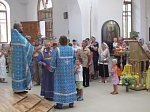 Соборное богослужение в Казанском храме г. Павловска