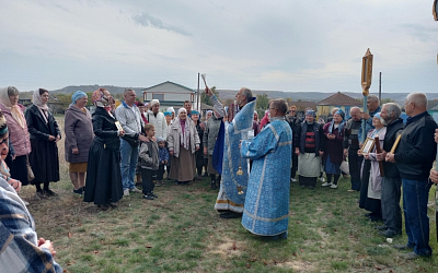 В день Покрова Пресвятой Богородицы в храме села Старотолучеево отметили престольный праздник