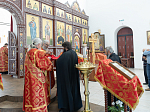 Преосвященнейший епископ Дионисий совершил Божественную литургию в Белогорском мужском монастыре