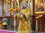 Епископ Россошанский и Острогожский Дионисий в числе сонма Архипастырей совершил Божественную литургию в Благовещенском кафедральном соборе г. Воронежа