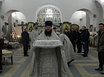 В праздник Крещения Господня Преосвященнейший Дионисий, епископ Россошанский и Острогожский, совершил Литургию в храме иконы Божией Матери «Казанская» города Павловска