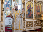 Епископ Россошанский и Острогожский освятил храм во имя Архангела Михаила в Репьёвском районе