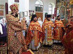 Епископ Россошанский и Острогожский Андрей посетил с. Нижний Мамон