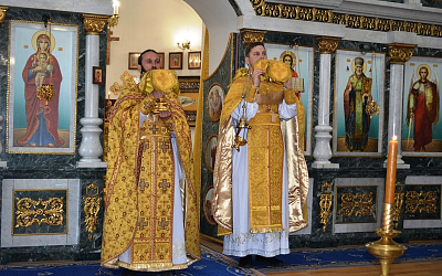 В Казанском храме Павловска состоялась миссионерская Божественная литургия