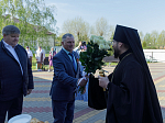 Преосвященнейший епископ Дионисий совершил Божественную литургию в Георгиевском храме села Манино Калачеевского района